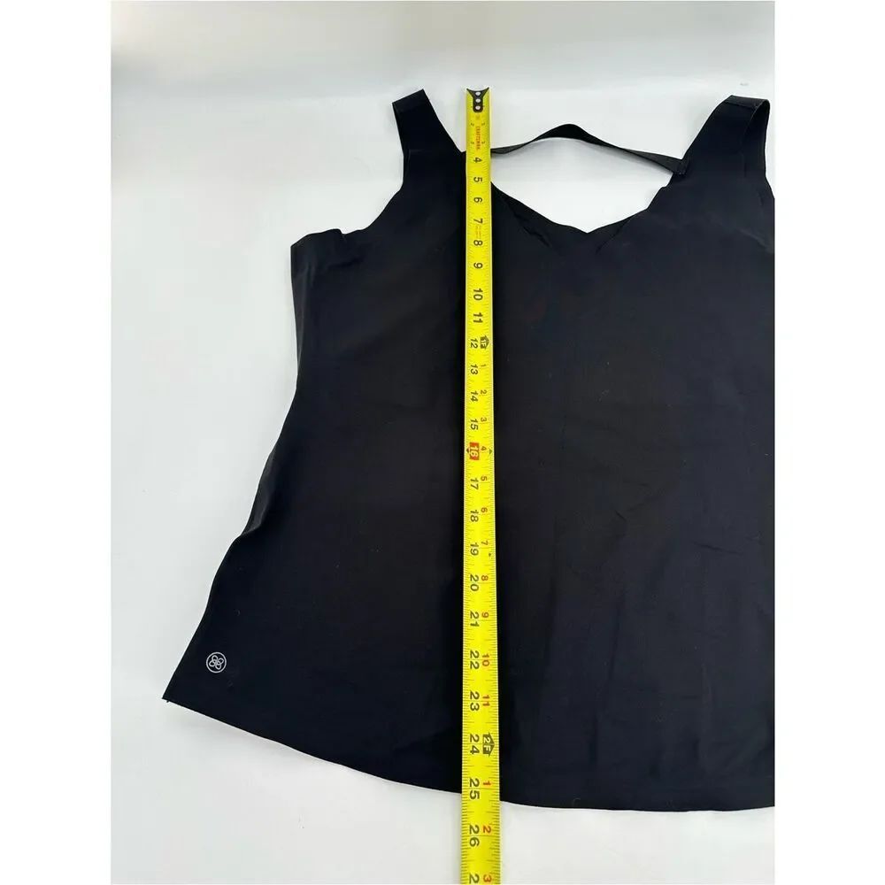 HoneyLove LiftWear Cami Smooth Lifted Wireless Unpadded Tank Black Sz 3X - Picture 7 of 8